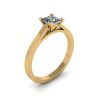 Princess Cut Diamond Ring in 18K Yellow Gold, Image 4