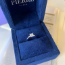 Princess Cut Diamond Ring in 18K White Gold, Image 5