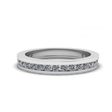 Channel Setting Eternity Diamond Ring